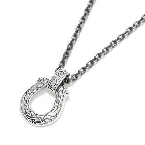 シンパシーオブソウル ネックレス メンズ SYMPATHY OF SOUL Collaboration Large Horseshoe Carving Necklace