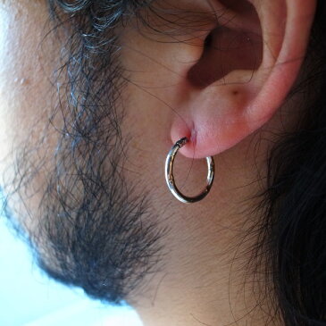 vivify VFP-105 SILVER FOOP PIERCE L W/GOLD