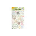 ワールドクラフト クリアスタンプ はんこ王国 動物園雑貨 アニマル かわいい メッセージ 文房具 メッセージ スタンプ レター