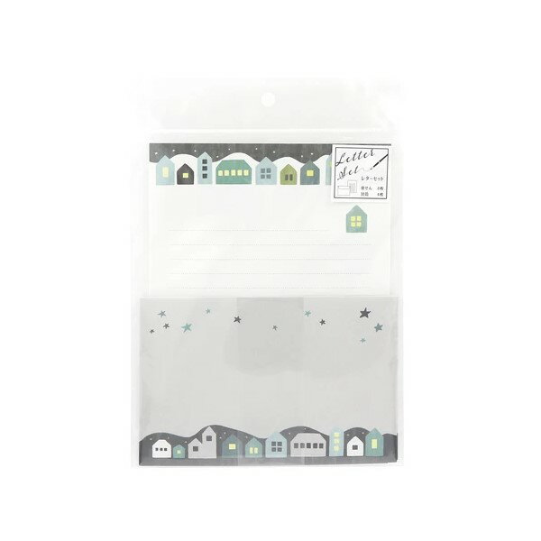 ワールドクラフトレターセット Home 北欧 おしゃれ 日本製 ギフト 夏 雑貨 手帳 文具 暑中見舞い