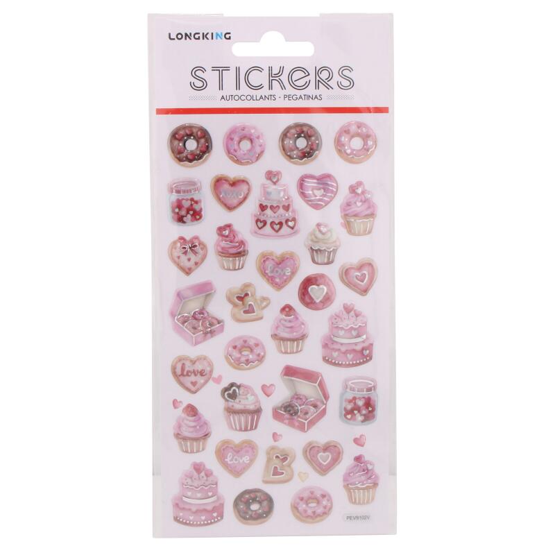 STICKERS ファンシースイーツ 立体シール