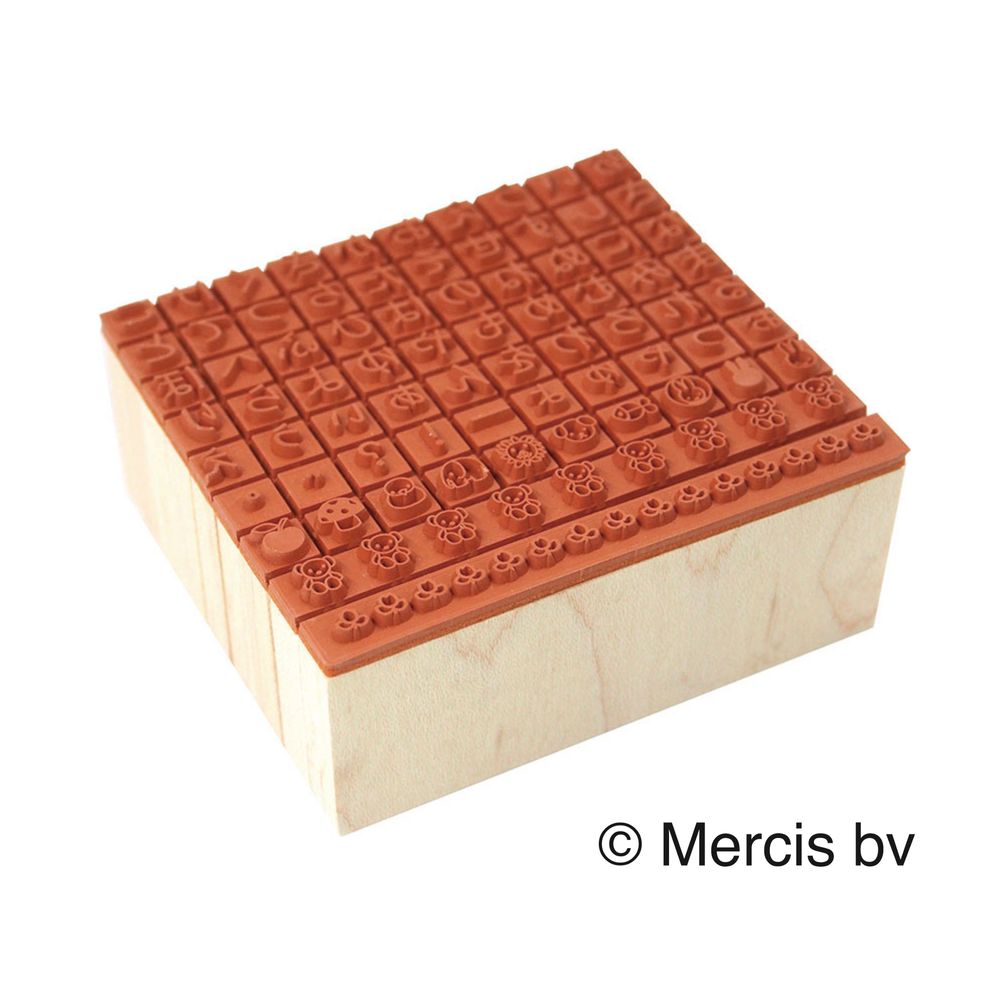 こどものかおブルーナお名前スタンプセットひらがな