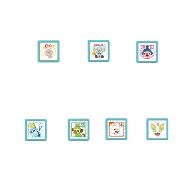 Kodomo no Kao Pokémon Mini☆Pon Stamp 048-060 (Disposable Type)