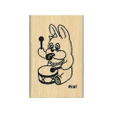 こどものかお Nアイラブスタンプ 1533-059 太鼓うさぎ