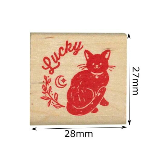 こどものかお 開運はんこ 猫 Lucky こどものかお 開運はんこ 猫 Lucky