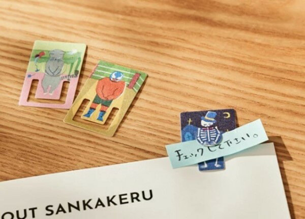 サンビー　ぺこりっぷロシアンブルー 千手観音ガイコツ イギリスの兵隊さんプロレスラー文具女子博