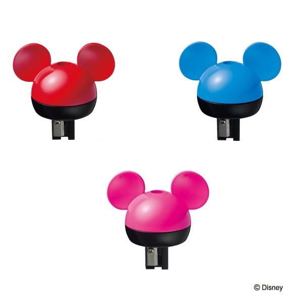 シヤチハタ ケズリキャップ ミッキーレッド ブルー ピンク