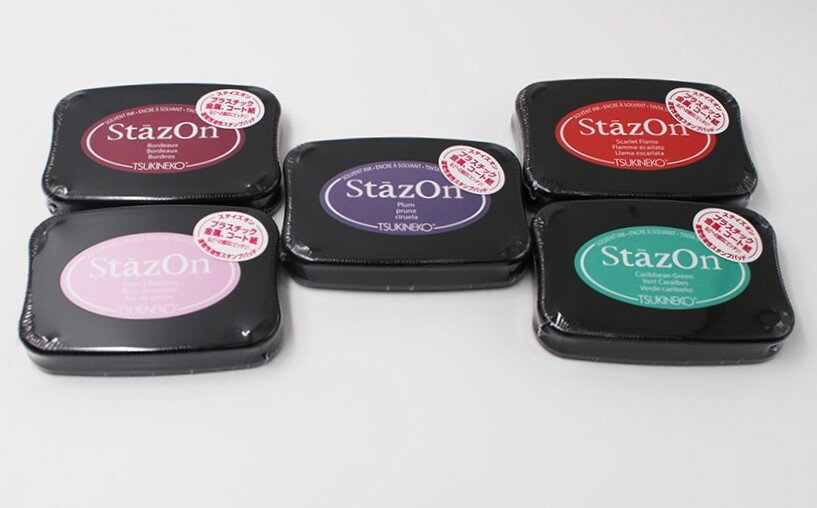 2020年 ツキネコ STAZON ステイズオン 新カラー 5色プラム スカーレットフレイム ボルドー カリビアングリーン チェリーブロッサム