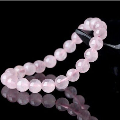 送料無料 天然石 最高品質 AAAAA級パワーストーン 恋愛運を上昇ローズクォーツ 6.5mm 激安 ブレスレット 水晶 レディース キッズ 全品ギフトラッピン...