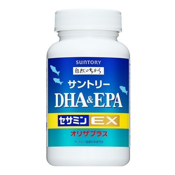 サントリー　DHA＆EPA＋セサミンEX　240粒 （120粒　2個分）　【ゴマ ビタミンE 青魚】