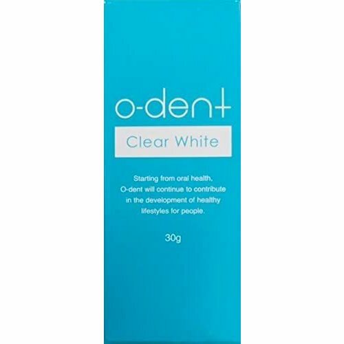 オーデント クリアホワイト 歯磨き粉 30g ホワイトニング O-dent Clear White フッ素のサムネイル