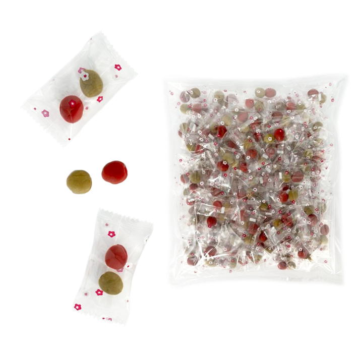 花こうめ 400g カリカリ梅 ピロ 個包装 業務用サイズ おつまみ チャーム