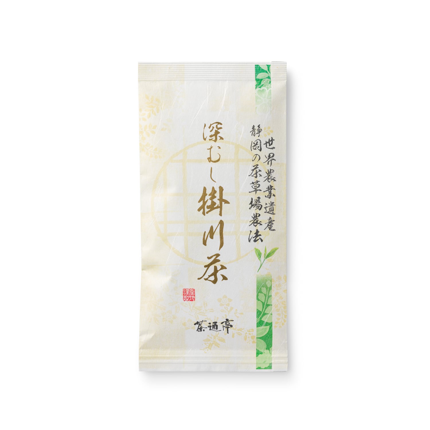 茶草場農法 静岡 掛川茶 100g お茶 緑茶 煎茶 静岡茶 1