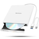 【2024革新型・高速USB3.0対応】 CD DVDドライブ 外付け...(2)