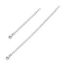 ChicSilver アジャスターチェーン ゴールド 5cm 10cm 2本セット カニカン ネックレス 延長 パーツ アクセサリー