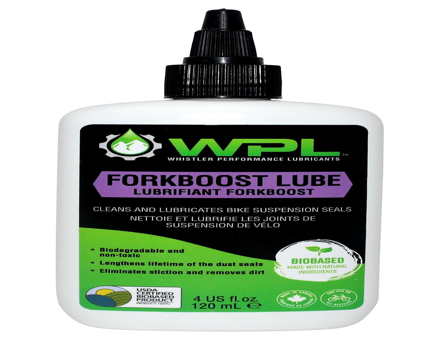WPL Forkboost Lube - マウンテンバイクフォークとショック用バイク潤滑剤 - サスペンションダストシール用プレミアムバイクオイル