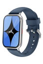 スマートウォッチ iPhone/Android対応 Bluetooth 通話機能付き 1.85インチ 大画面 腕時計 歩数計 Smart Watch 着信電話通知 IP68防水 アラーム タイマー ストップウォッチ 天気予報 100+種類運動モード 技適認証取得済(2)