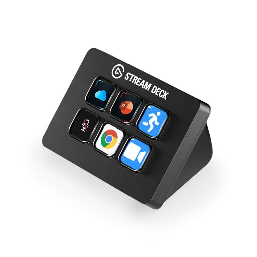 Elgato Stream Deck Mini ? Zoom、Teams、PowerPoint、MS Office、その他をコントロール。毎日使うアプリと統合して生産性をアップ。ショートカットを簡単に設定。MacとPCに対応 Elgato Stream Deck Mini ? Zoom、Teams、PowerPoint、MS Office、その他をコントロール。毎日使うアプリと統合して生産性をアップ。ショートカットを簡単に設定。MacとPCに対応