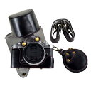kinokoo Nikonミラーレス一眼カメラZ fc ケース zfc ケース 28mm/16-50mmレンズ対応 zfc カメラケース ストラップ付き カメラ...