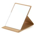 HORIUCHI MIRROR ナピュアフォールディングミラー Sサイズ ポケット付き ベージュ ホワイトデー ギフト(4)