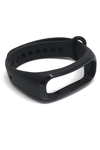 wumio OPPO Band Style バンド 黒 シリコン ベルト 互換 予備 消耗 オッポ スマートウォッチ 耐水 シンプル ストラップ 軽量 簡単 替え