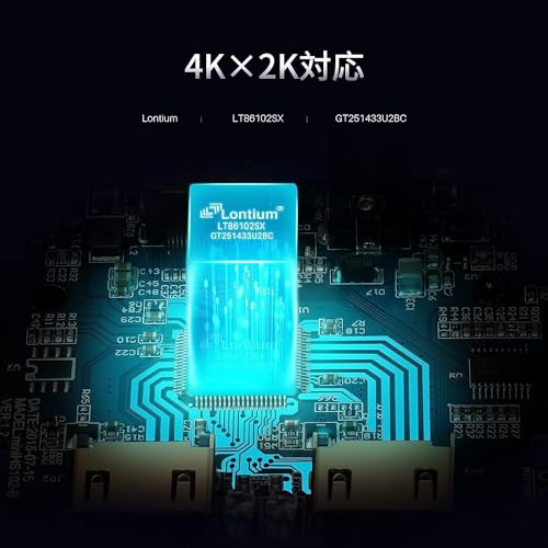 AstroAI HDMI 分配器 HDMI スプリッター HDMI 同時出力 1入力2出力 アダプターPSE認証 同時出力 4K 3D HDCP Ver 1.4 Nintendo Switch PS4 Xbox HDTV DVDプレーヤーなど対応 動作確認済 結束バンド付きブラック お歳暮