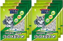 新東北化学工業 猫砂 ペーパーズグリーン 7L×6個 (ケース販売)(4)