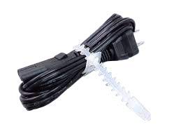 ジャノメミシン純正電源コード（丸2ピンタイプ）