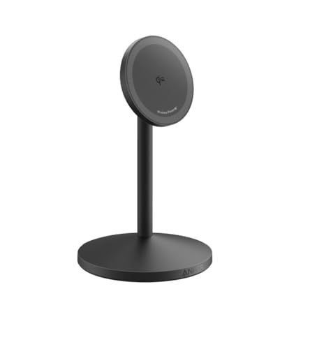 Anker MagGo Wireless Charger (Stand) Qi2対応 マグネット式 ワイヤレス充電ステーション/ワイヤレス出力 MagSafe対応 iPhone 16 / 15 / 14 / 13 ブラック