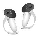 Maecker vr 滑り止めコントローラーストラップ 調節可能なナックルストラップ付き Meta Quest 3S用 Quest 3用の コントローラーグリップカバー Quest 3S/3用の アクセサリー