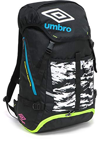 [アンブロ] リュックサック バックパック サッカー30L ボール収納 多機能ポケット シューズクローゼット キッズ ジュニア メンズ BKML(ロゴ大)(4)