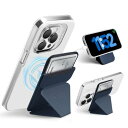 MOFT 【新型ミニマム版】Snap on スマホスタンド iPhone15 スタンド ウォレットスタンド iPhone14 iPhone13 iPhone12 マグネット ウォレット スマホスタンド 卓上 カードケース カード収納 多角度調節 薄型軽量 折り畳み式 持ち歩き便利(2)