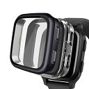2パック ハードPCケース Garmin Venu Sq対応 9H強化...(2)