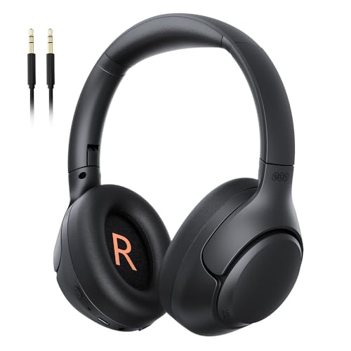 QCY H3 ヘッドホン ワイヤレスヘッドホン ノイズキャンセリング Bluetooth 5.3 ハイレゾ対応(AUX接続時) 43dBまでノイズ低減 有線 無線 両用 最大60時間音楽再生 外音取り込み マイク内蔵 ハンズフリー通話 マルチポイント対応 快適装着 軽量