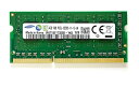 サムスン(Samsung) ノートPCメモリ PC3L-12800S 1Rx8 DDR3L-1600 4GB M471B5173DB0(2)
