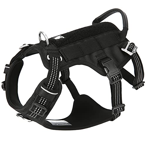 J&C Paradise PRO犬ハーネス 日本店 抜けない ダブルH型 簡単装着 ネオプレン素材 丈夫 スポーツ 中型..