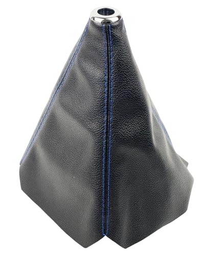 HTharros シフトブーツ 汎用 カバー ブラック PUレザー 本革 調 シフト ノブ パーツ 車内 アクセサリー..