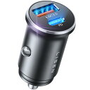 LISEN 最強コスパ シガーソケット usb-c 36Wシガーソケット USB C+Aポートカーチャージャー タイプc 最大PD36WとQC18W 12V-24V シガーソケット 急速充電 車 充電器 カー用品 iPhone16 Pro Max Plus iPad Android Samsung/などの機種に対応する(2)