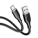 VOLTME USB Type C ケーブル 柔らかいシリコン製 絡まない 断線防止 タイプc 急速充電 QuickCharge3.0対応 Xperia/Galaxy/LG/iPad Pro/MacBook その他 Android(アンドロイド) 等 USB-C機器対応 在宅勤務支援 USB-A & USB-C ケーブル