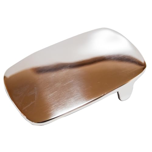 スタートサイド ベルトバックル のみ バックル メンズ レディース カジュアル ベルト幅 3.8cm ステンレス 素材 (ステンレス 光沢スクエア 銀シルバー)