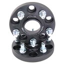 HELIX ハブ付 ワイドトレッドスペーサー 5H PCD114.3 内径60mm M12XP1.5 マットブラック【2枚セット】【適合車事前に要確認】 (厚み 20mm)