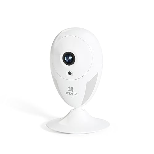 EZVIZ 見守りカメラ ベビーモニター ペットカメラ 監視カメラ 防犯カメラ 室内 24時間 留守番カメラ ウェブカメラ 1080P スマートカメラ 遠隔カメラ 介護カメラ 赤ちゃん 子供 犬 猫 動物カメラ 赤外線暗視 動体検知 iphone スマホで見る