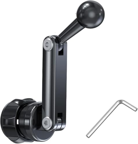 乐天商城 - TVETE 17mm ボールジョイント スマホ ボールジョイント 車載 調整可能 スマホホルダー 延長アーム 車 メタル ボールヘッド エクステンダー ダッシュボード 取り付け 調整可能 スタンド 電話スタンド マップマウントホルダー用 360度回転 軽量 耐久性