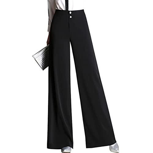  レディース ワイドパンツ ストレート カジュアル ハイウエスト 無地 ロング フォーマル ストレッチ きれいめ ゆったり 薄手 可愛い おしゃれ 通勤 春 夏 秋