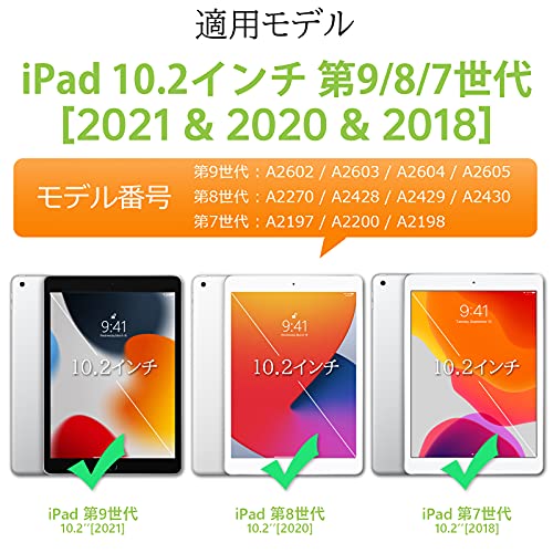 SEYMAC stock iPad 第9 8 7世代専用 リングハンドル耐衝撃ケース 10.2インチ専用 ペン収納 ショルダース chack0605-10023621 Chack0605 サンプル画像2