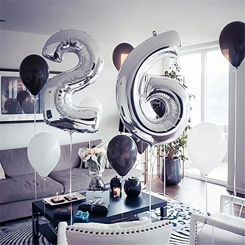 数字バルーン 40インチ 0-9 数字 バルーン 誕生日バルーン ナンバー 純色 アルミ風...