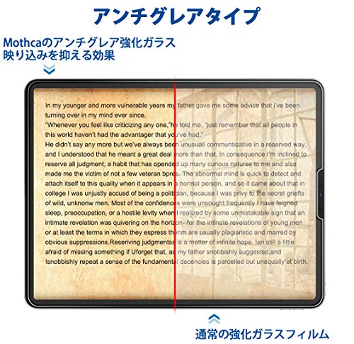Mothca アンチグレア iPad Pro 11インチ M2 2022-2018 Air5 Air 4 ガラスフィルム chack0605-10037711 Chack0605 サンプル画像2