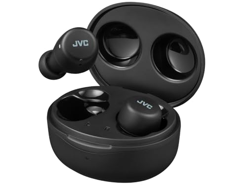 JVCケンウッド JVC HA-A5T-B ワイヤレスイヤホン Bluetooth ブラック カナル型 最大15h再生 生活防水 小型 軽量 音量調節・【存在を忘れるくらい、コンパクトで軽い】イヤホン本体は、質量約3.9g（片耳）。装着性を追求し、小型・軽量で耳にぴったりと収まるコンパクトなラウンド型ボディを採用しました。充電ケースは小型で手のひらに収まるラウンド型を採用。質量は約27.9g、イヤホン本体を収納しても合計約35.7gと軽量とし、携帯のしやすさも追求しています。・【パワフルなボーカルとクリアなサウンド】クリアなサウンドを実現する高磁力ネオジウムマグネットを採用した高音質ドライバーユニットにより、低域から高域までバランスよく、パワフルでクリアなサウンドを再生します。・【1日中音楽が楽しめる長時間再生】本体のみで約5時間※1の連続再生と充電ケースでのフル充電(約5時間※1×2回)により合計約15時間※1の長時間再生が可能。※1:使用条件により変わります。・【雨や水しぶきから守る生活防水仕様】雨や水しぶきを気にせず使える生活防水仕様※2 ※2:JIS保護等級4級(IPX4)相当。イヤホン本体のみ。・【音楽も通話もスマートに】左右の本体それぞれに備えたワンボタンを使って、再生/一時停止/曲送り/曲戻しなどの操作や、ボリューム調整が可能です。通話用マイクも搭載しているため、WEB会議やオンライン授業でも活躍します。また、左耳であれば片耳のみでの使用にしています。ブランド: JVCケンウッドメーカー: JVC型番: HA-A5T-BJAN: 4975769022531