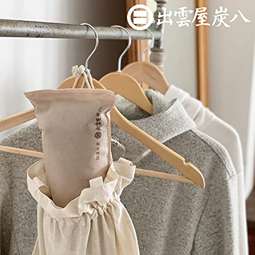 「正規販売代理店」調湿木炭炭八お試し5点セット「C」湿気取り繰り返し使える消臭防臭防カビ防ダニホルムアルデヒド梅雨対策室内干し乾燥材結露防止電気代節約出雲屋すみはち