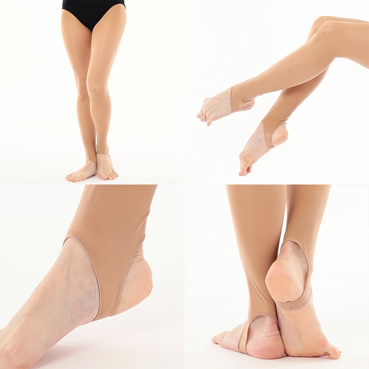 【チャコット 公式(chacott)】ジュニア・ダンシングタイツII（トレンカ） 2